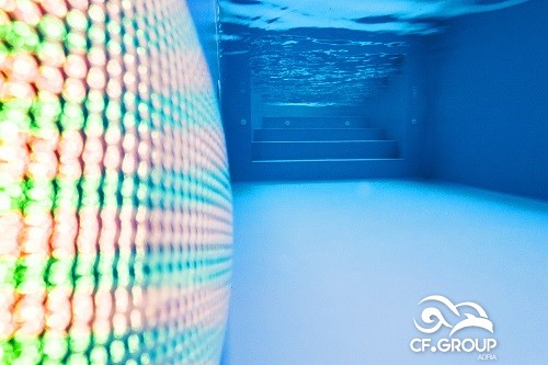 Reflektori LED RGB Neptun - komplet materiali